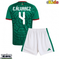 Mexico Edson Alvarez #4 Replica Home Minikit World Cup 2026 Short Sleeve (+ pants)